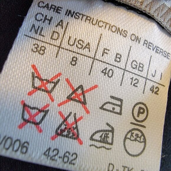 MAX MARA Pura Seda Wrap Skirt And Sleeveless Top Black 100% Silk Sz US8 2 PC Set - Picture 12 of 16